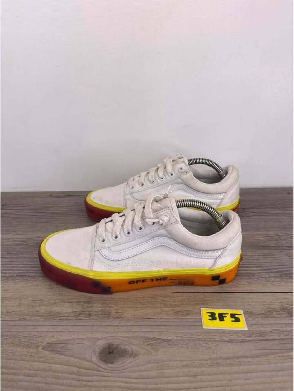 Vans Old Skool 'Off The Wall' Gradient Sole Sneakers 5.5M 7W -clean-